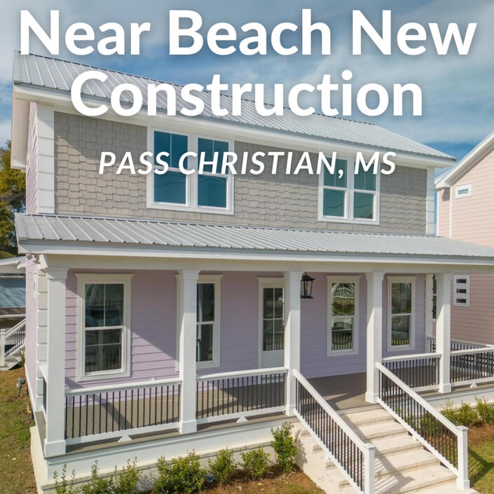 Near Beach, New Construction
